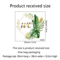Green Plants WC Wall Sticker | Waterproof Vinyl Bathroom Decoration