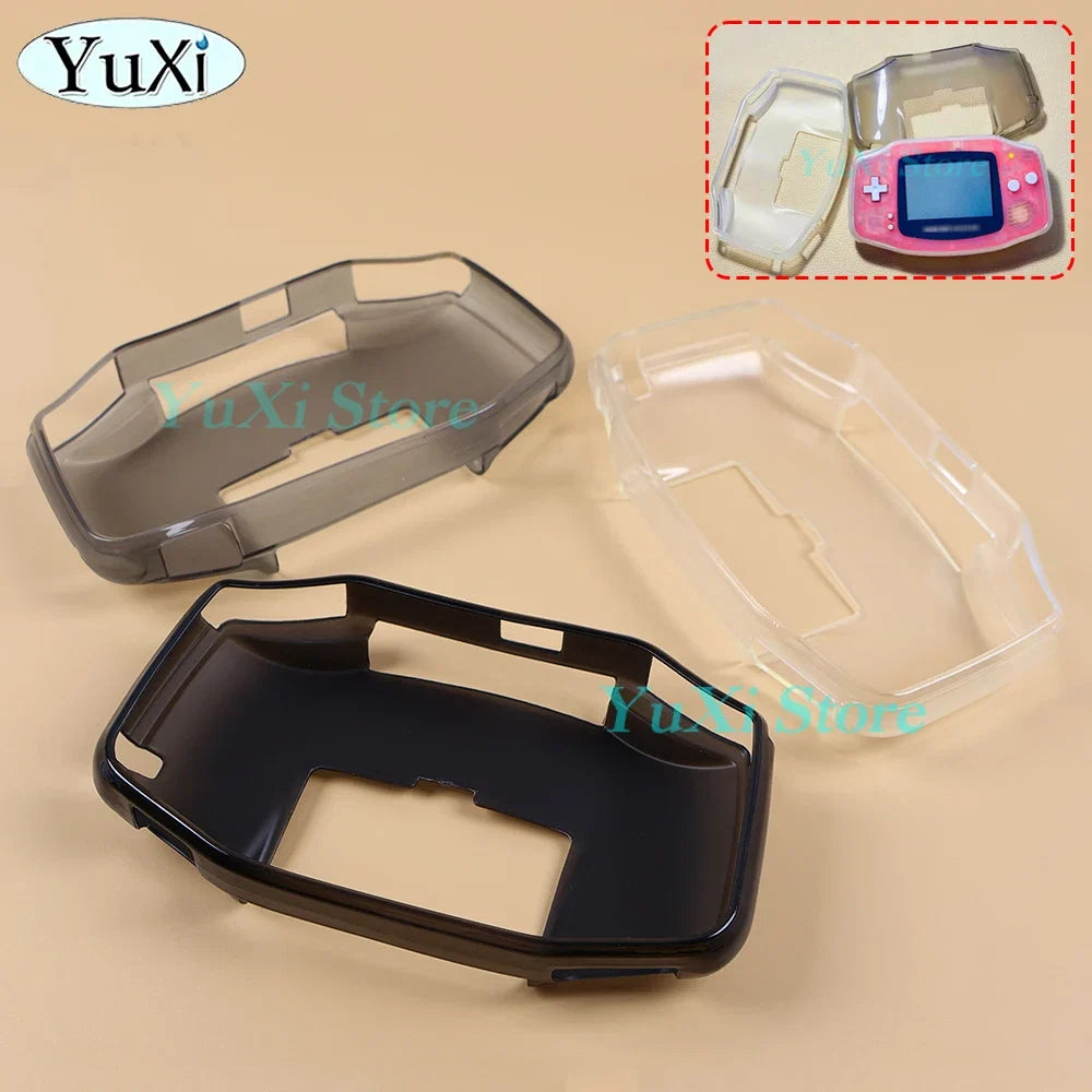 Clear TPU Shell Case for Gameboy Advance | Protective Cover with Screen Films