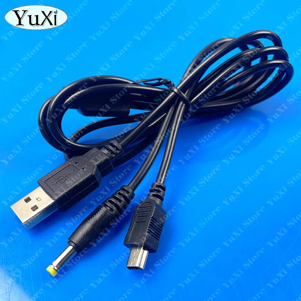 USB Charging Cable for PSP 1000 2000 3000 | Type-C Convert Adapter and Data Transfer