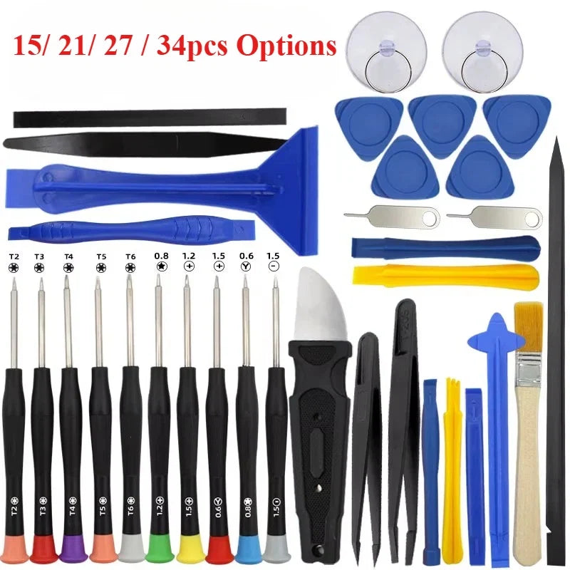34 in 1 Precision Screwdriver Repair Tool Set | Electronics Maintenance Kit