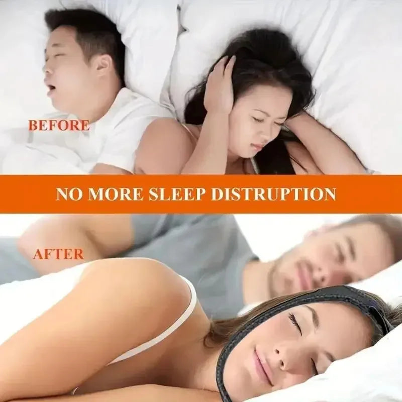 Anti-snoring Chin Strap | Open Mouth Corrector for Better Sleep