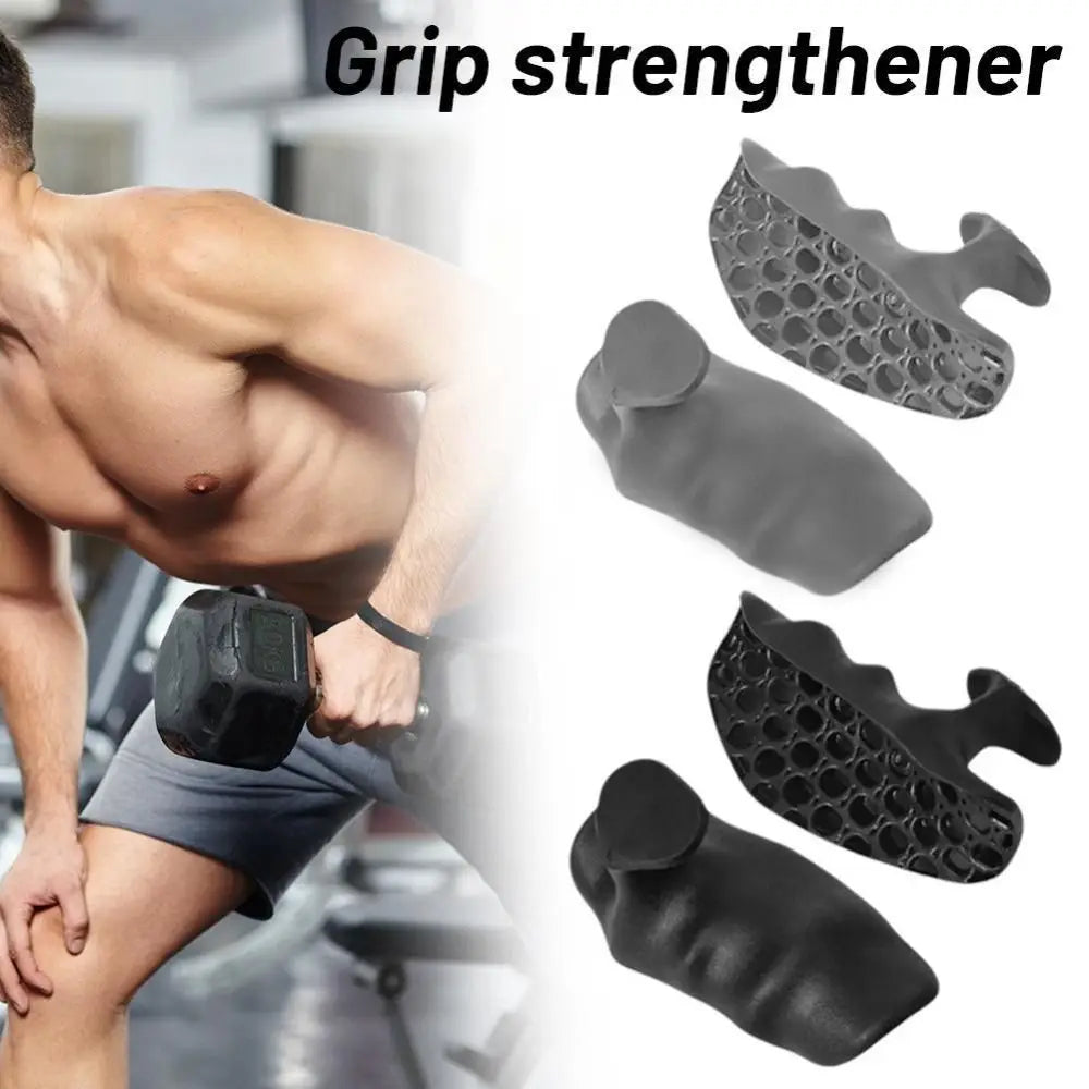 Anti Slip Grip Strengthener | Breathable Fingerless Hand Gripper for Dumbbell Lifting