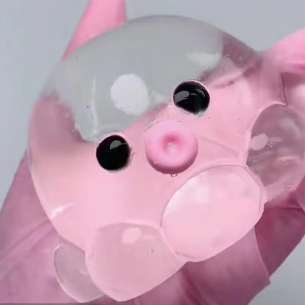 Glowing Octopus Bubble Pop Fidget Toy | Squeeze Sensory Ball with Soft Popping Sounds