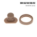 Universal Parts for Zojirushi Thermal Mug SM-SA SM-KA Lid Seal Ring Set | Anti-Leak Replacement Gasket Kit
