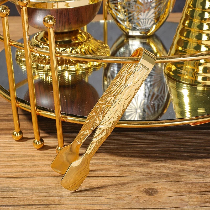Gold Electroplated Aromatherapy Clip | Solid Spice Fragrance Accessory