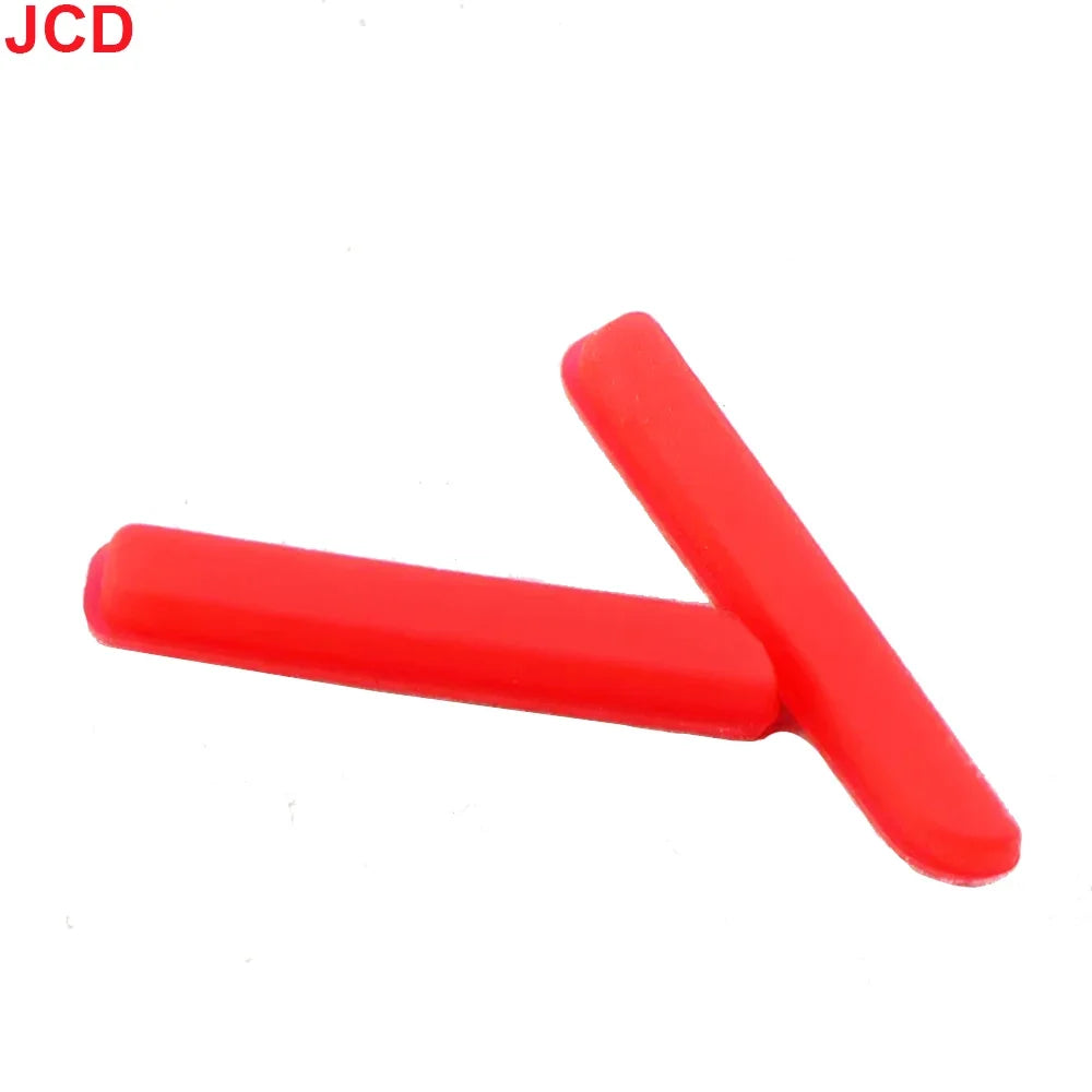JCD 2sets Replacement Rubber Feet and Button Cover Set for 3DS Console | Repair Kit