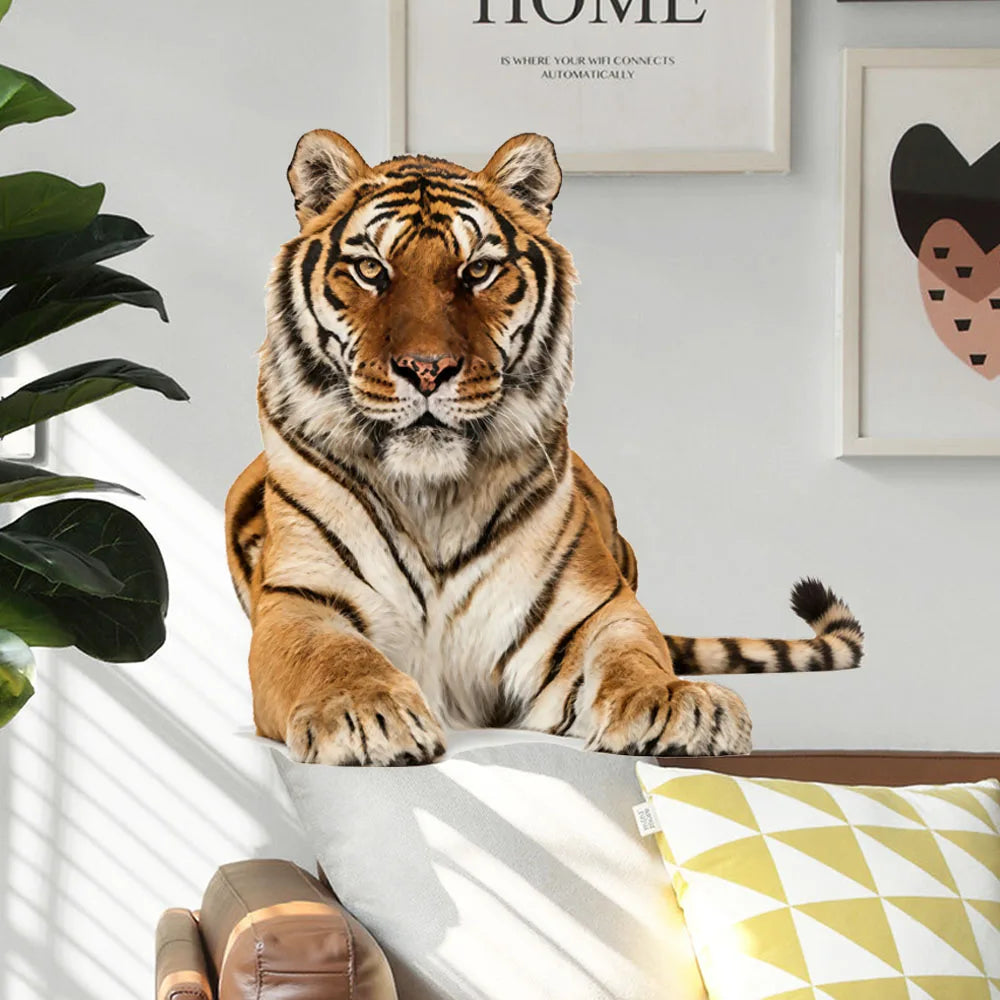 Vibrant Tiger Wall Sticker | Peel Off Living Room Bedroom Decor