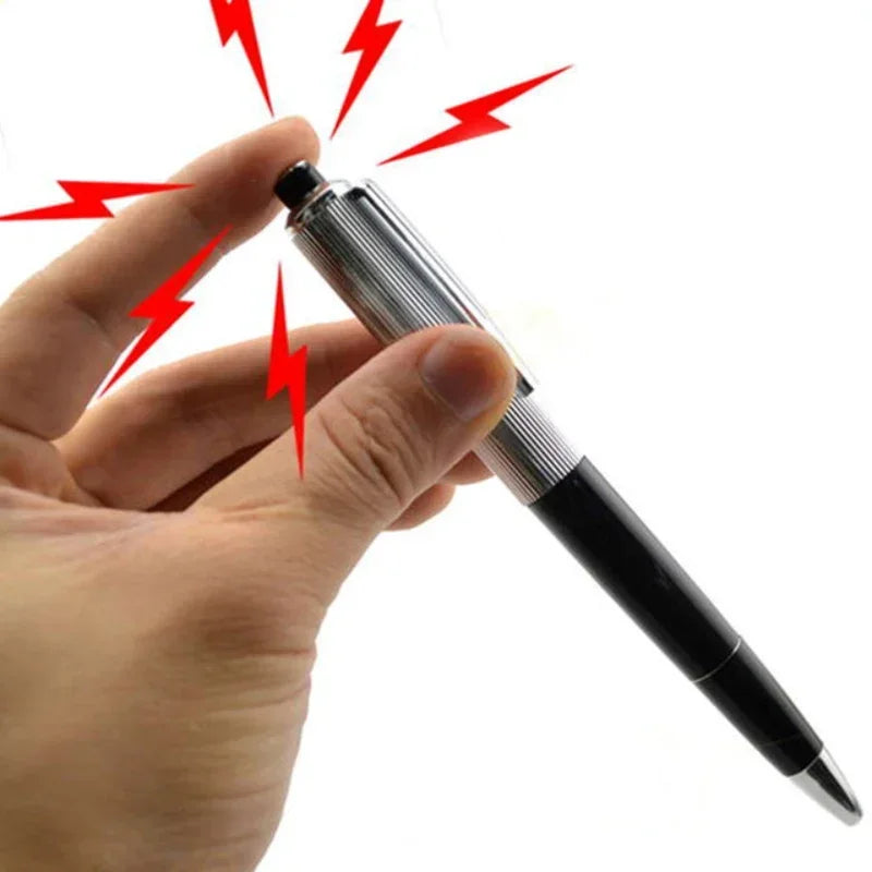 Shocking Pen Prank Toy | Funny Electric Shock Pen for April Fools