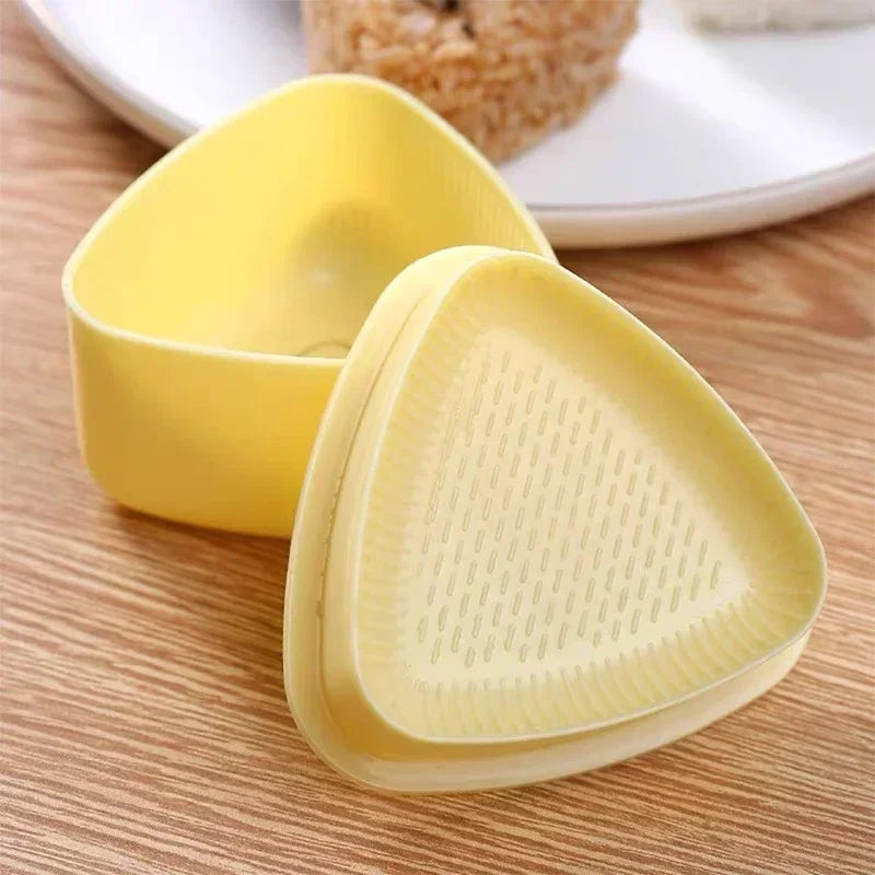 Triangles Sushi Mold Onigiri Maker | Japanese Bento Kitchen Gadget Set