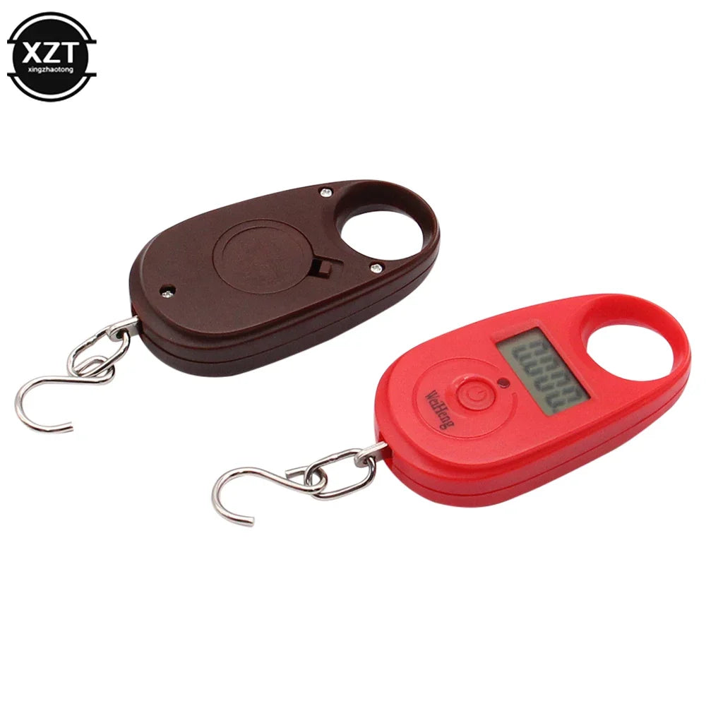 Mini Hanging Digital Scale 25kg | Portable Luggage and Fishing Scale