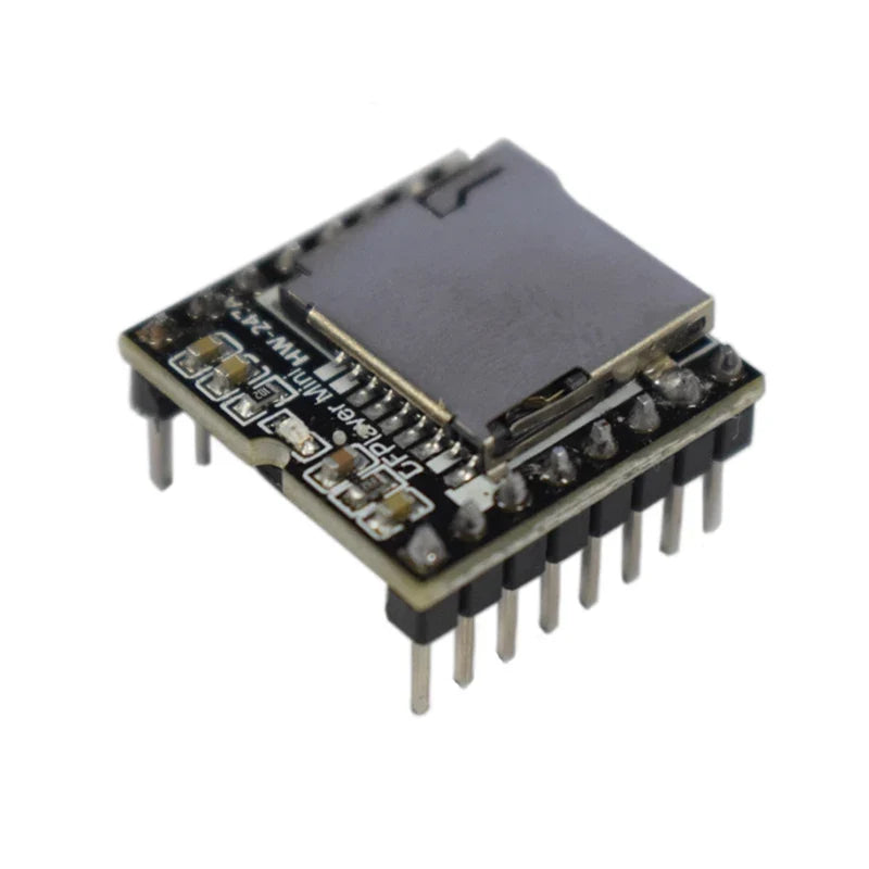 DFPlayer Mini MP3 Player Module | 16P TF Card U Disk Audio Voice Board
