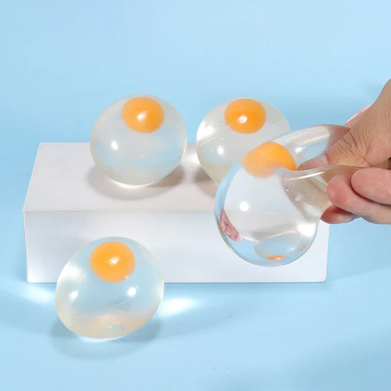 Splat Egg Stress Ball | Squeeze Toy for Anxiety Relief