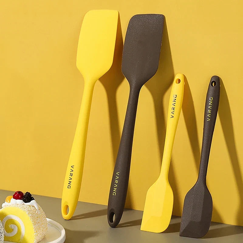 Silicone Baking Pastry Scraper Spatula | Non-Stick Heat-Resistant Kitchen Tool