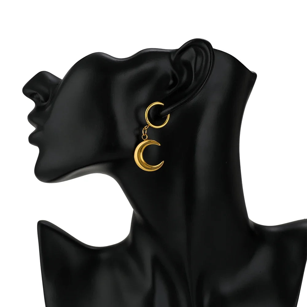 Stainless Steel Gold Color Earrings Hooks Set | DIY Jewelry Making Supplies