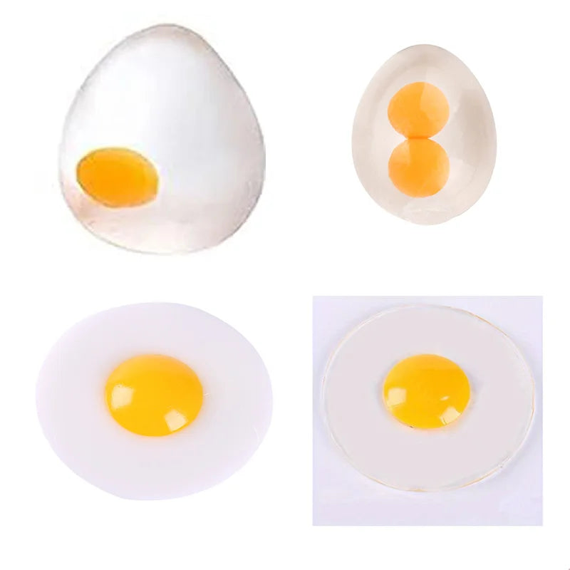 Funky Egg Splat Ball Squishy Toys | Stress Relief Squeezing Fidget Toy for Adults and Kids