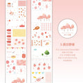 Decorative Masking Tape Roll for Junk Journal, Kraft Cards, and DIY Collage Projects