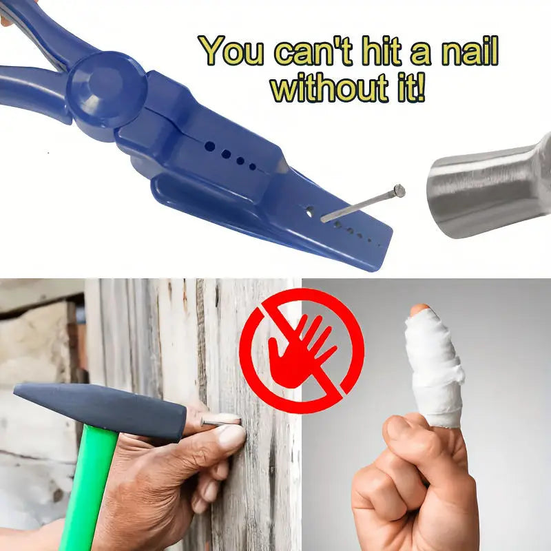Nail Safety Pliers | Portable Finger Protector for Hammering