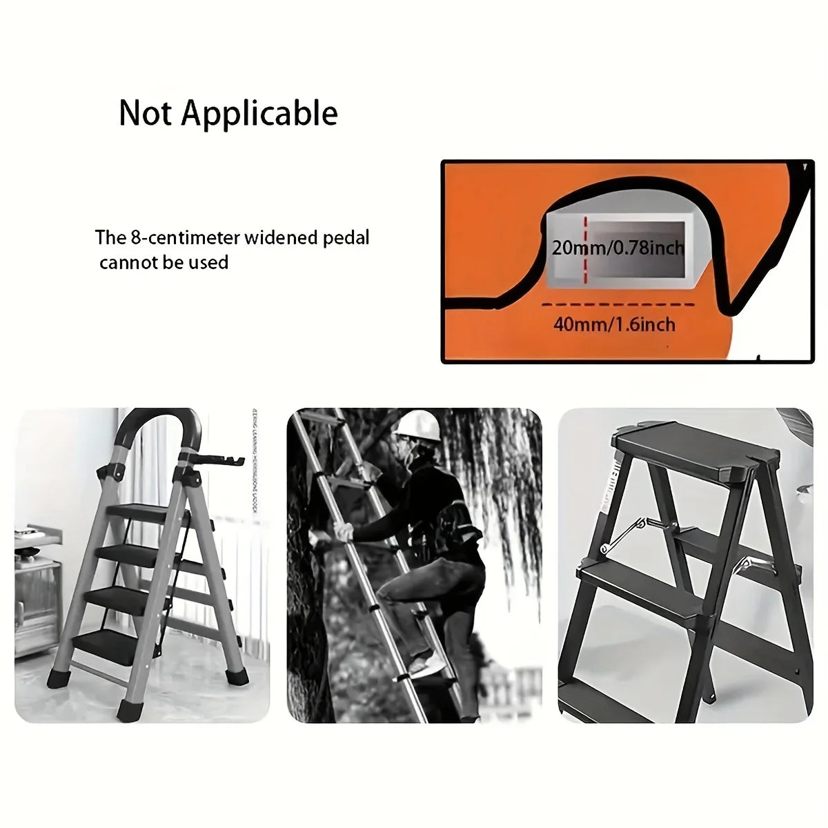 Ladder Multipurpose Tool Pouch | Telescoping Storage Organizer for Hanging