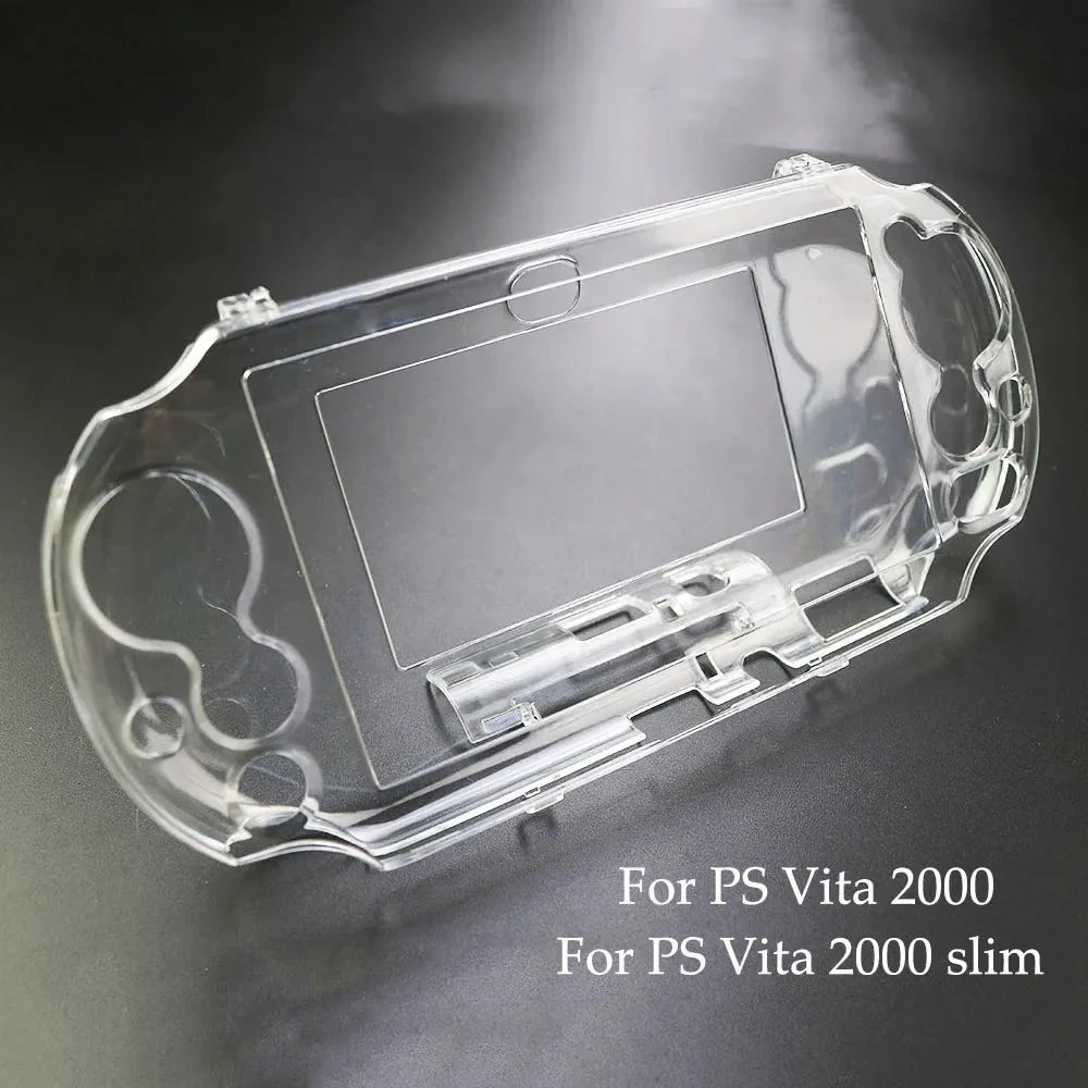 1PC For PS Vita 2000 Slim Crystal Clear Protective Case | Hard Guard Shell Transparent Skin Cover