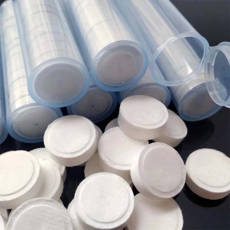 Compressed Mini Face Towels | Travel Disposable Towels in Portable Tube