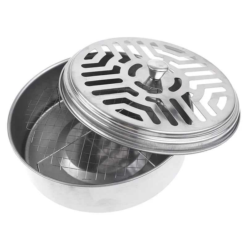 Mosquito Coil Holder | Mesh Stand Incense Burner for Camping and Garden