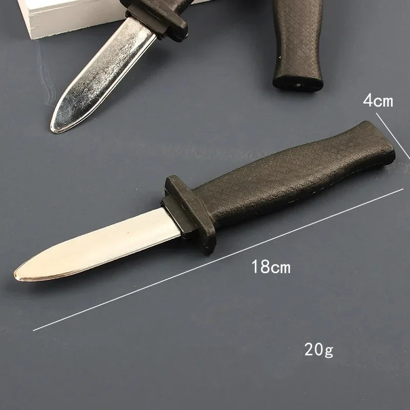 Retractable Fake Knife Toy | Plastic Prop Blade for Pranks and Cosplay