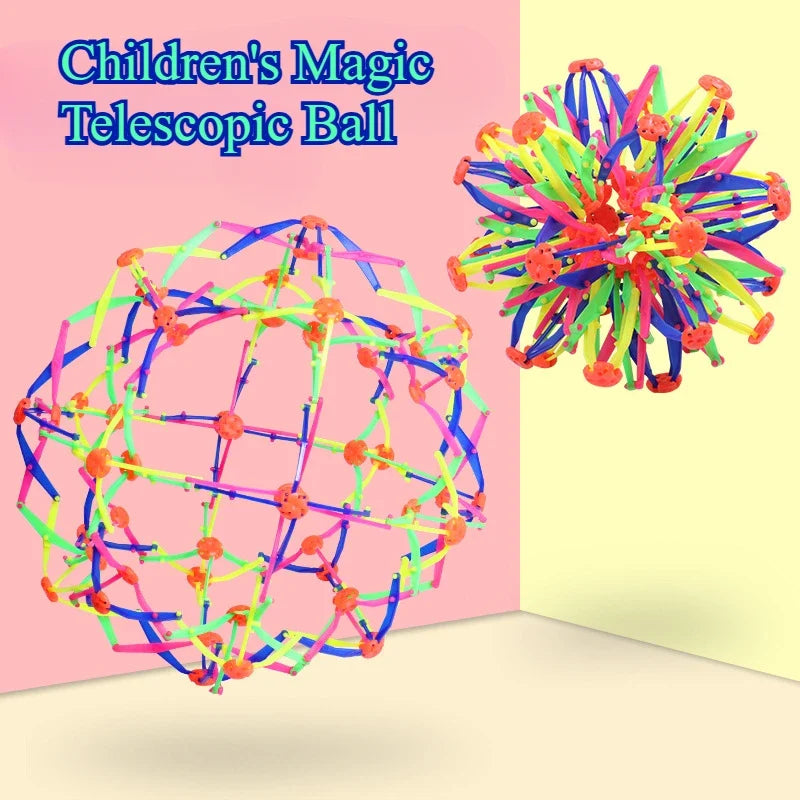 Rainbow Expandable Stress Ball | Sensory Fidget Toy for Kids