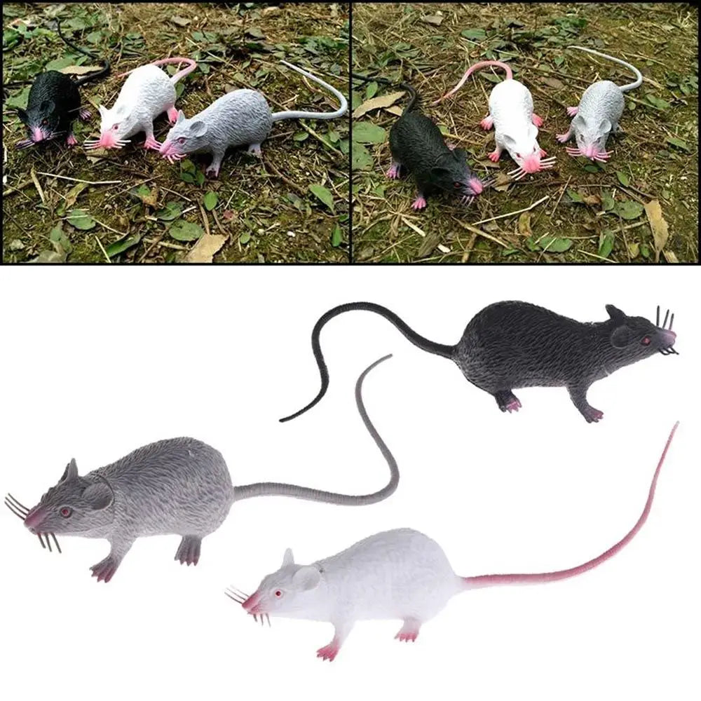 Lifelike Fake Mouse Prop | Realistic Prank Toy for Halloween and Gags