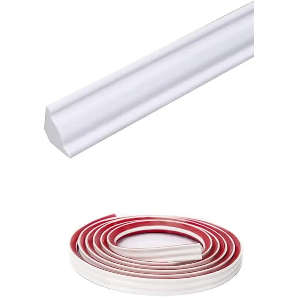 Self-Stick Wall Skirting Trim | 3D Flexible Border Decorative Line