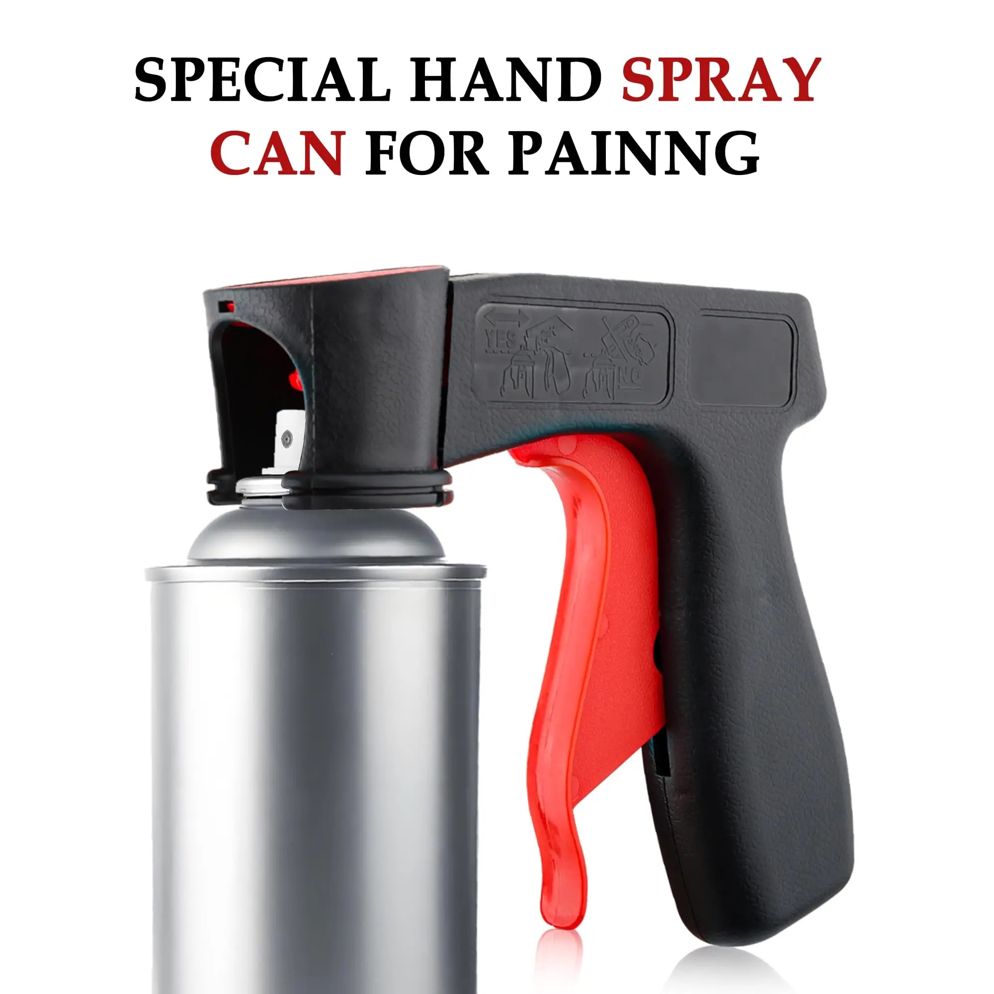 Reusable Spray Can Handle | Car Paint Sprayer Trigger for DIY Body Repair