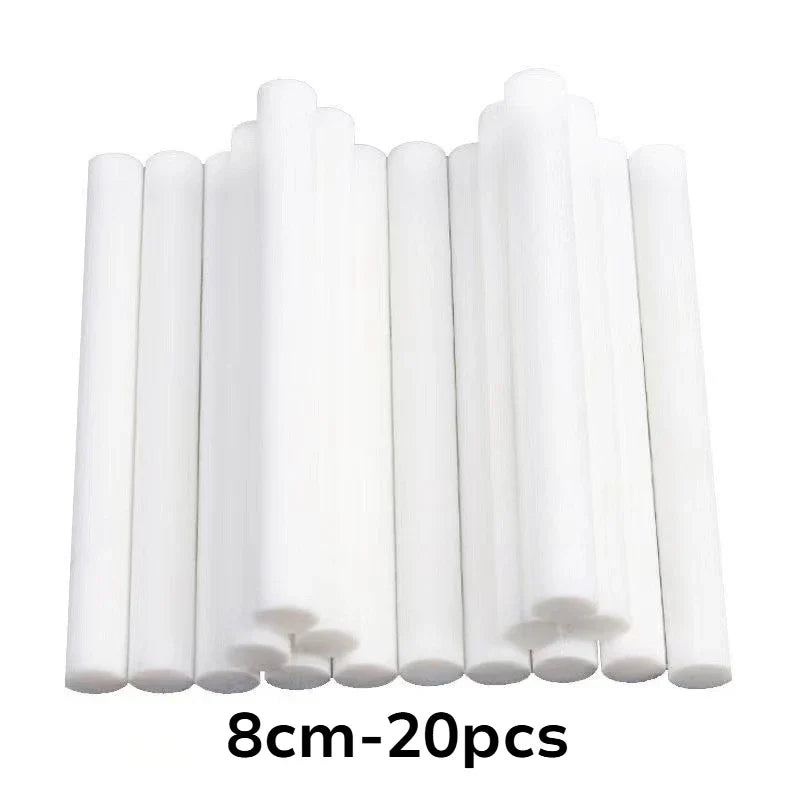 Filter Cotton Sticks for Humidifier | Replacement Wicks for USB Diffusers