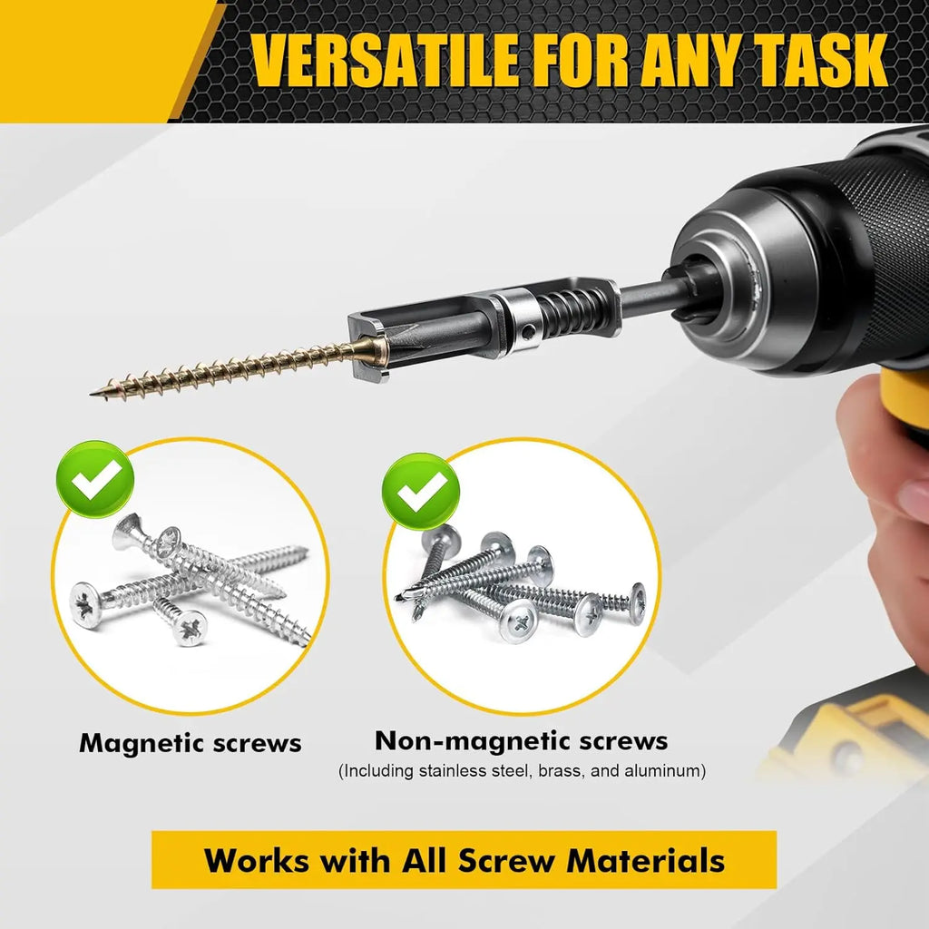 Spring Loaded Screw Holder Bit | Phillips Anti-drop Screwdriver Bit Holder
