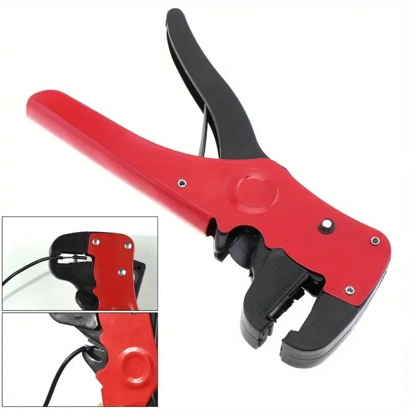 Plastic Steel Multifunctional Duckbill Wire Strippers | Reset Spring Cable Crimper