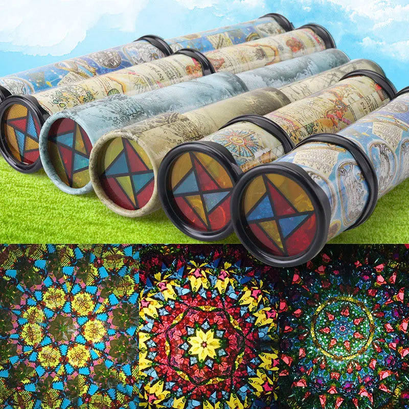 Scalable Rotation Kaleidoscope 27cm | Magic Changeful Educational Toy for Kids