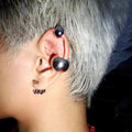 Punk C-Shaped Earrings | Geometric Hoops for Men and Women