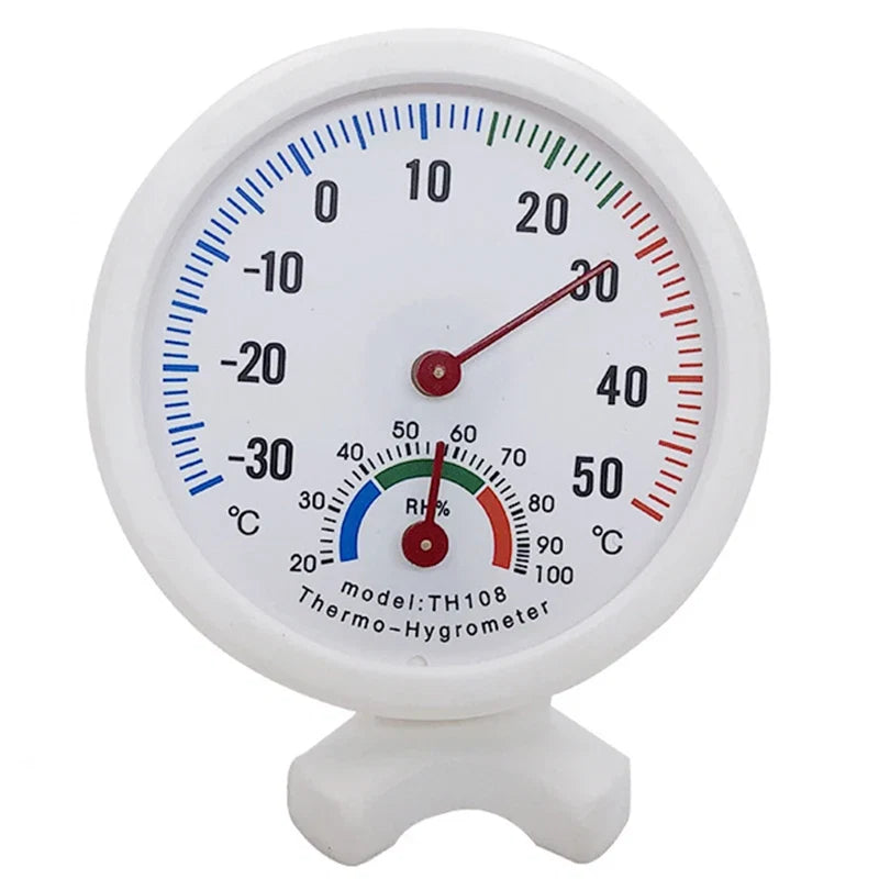 2 In1 Fridge Thermometer Hygrometer | Mini LCD Digital Temperature Humidity Meter