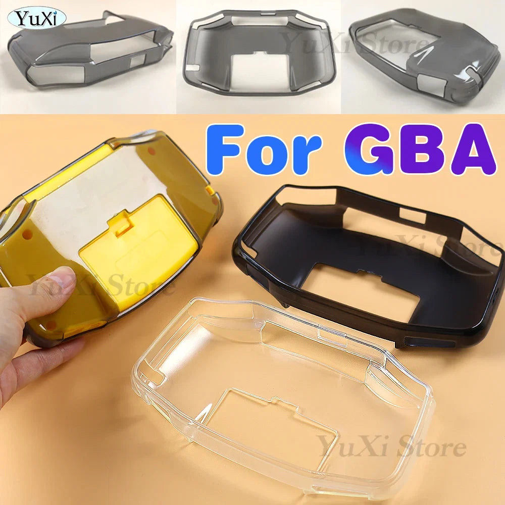 Clear TPU Shell Case for Gameboy Advance | Protective Cover with Screen Films