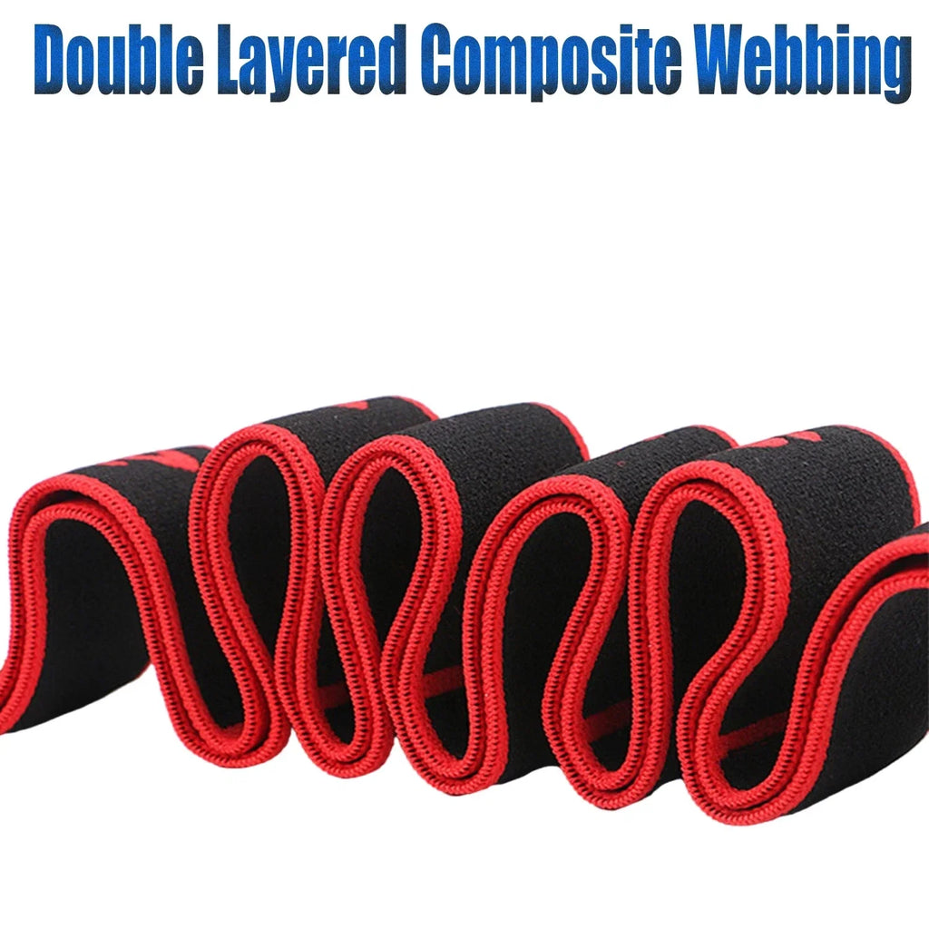Yoga Stretch Resistance Band | Multi Loop Stretching Strap for Flexibility Training