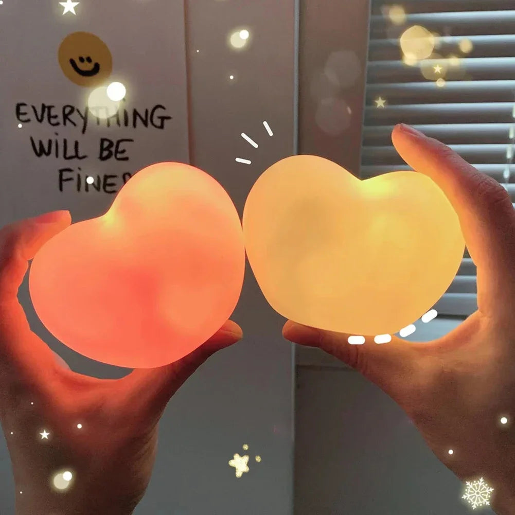 Creative Heart LED 3D Night Light | Romantic Wedding Anniversary Gift