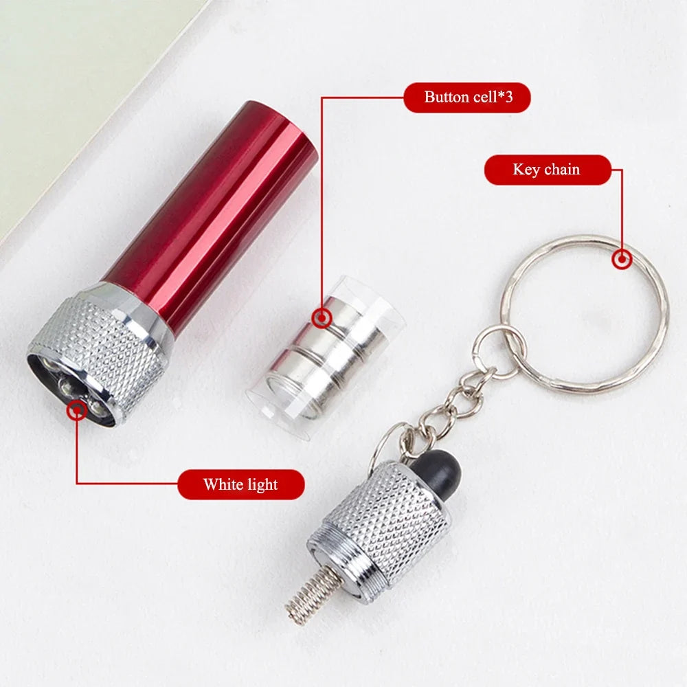 Mini Keychain LED Flashlight | Pocket Emergency Light