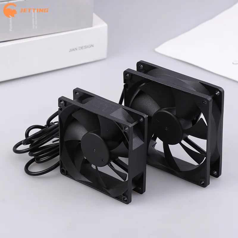 5V USB Cooling Fan for Router TV Box Computer | 50mm 80mm 90mm 120mm Black