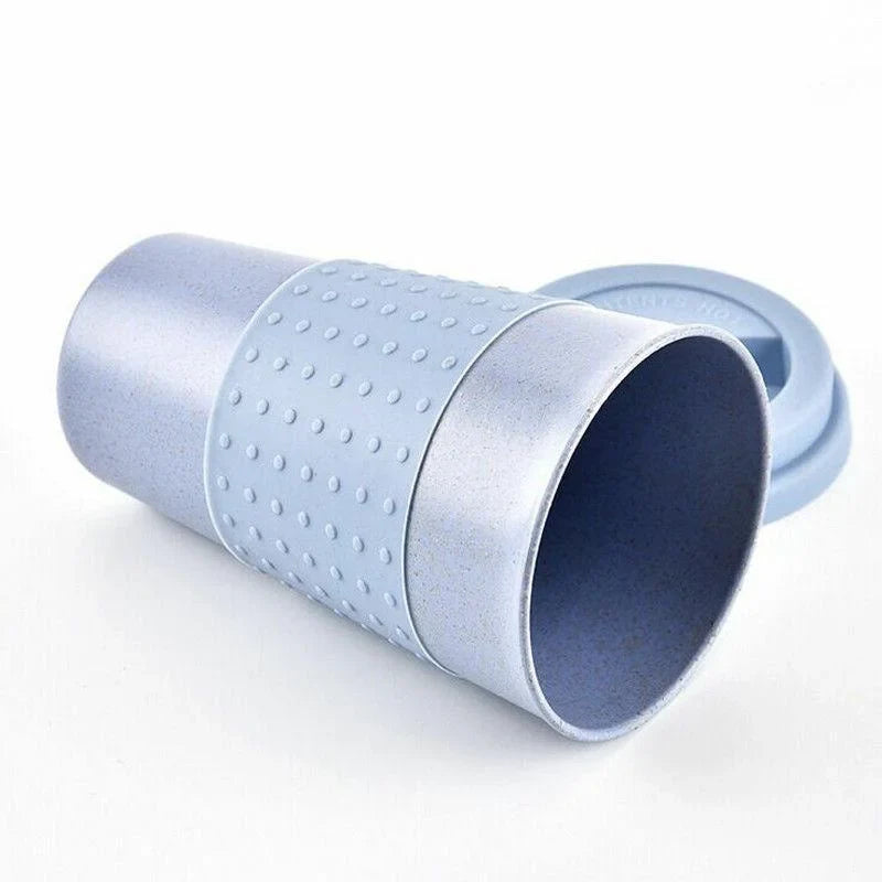 Reusable Wheat Straw Mug | Eco-Friendly Travel Coffee Cup