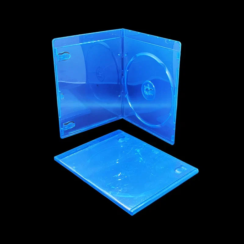 Blue PS5 Game Disc Storage Case | Protective DVD Holder Box
