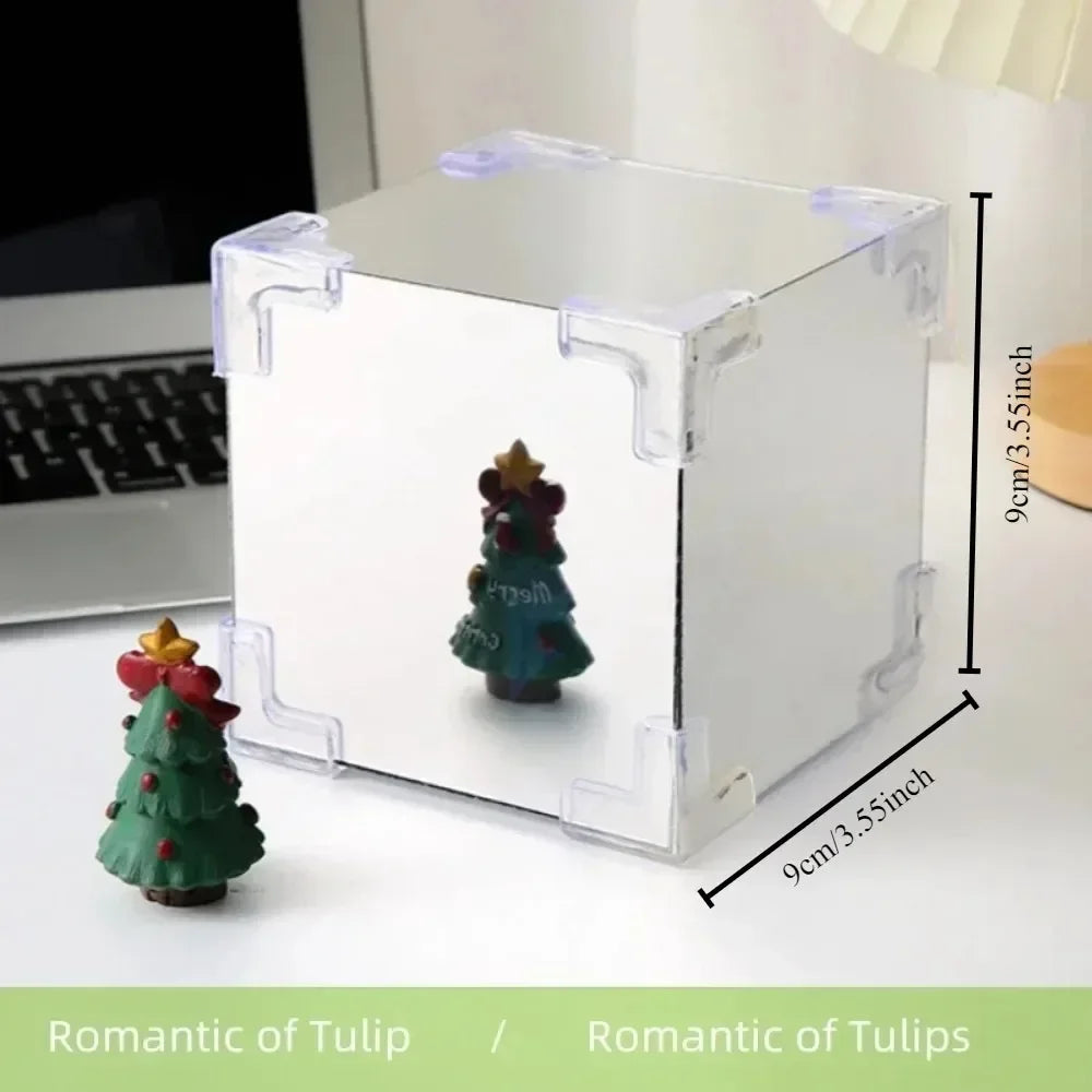 DIY Tulip Sea Mirror Night Light Kit | Handmade Craft Gift Set