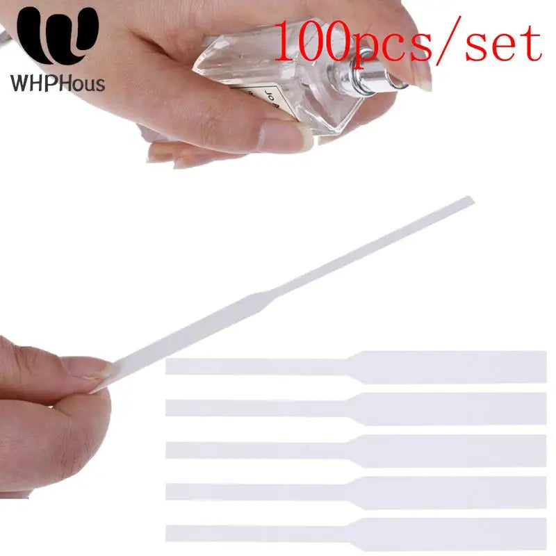 Perfume Test Strips 100-Pack | Aromatherapy Scent Testing Paper