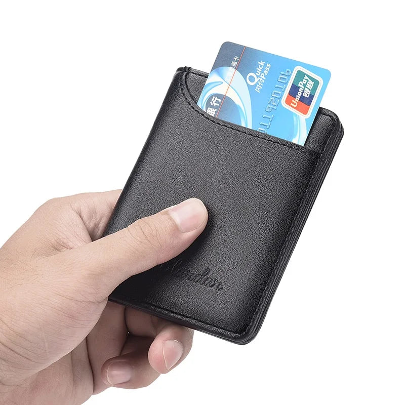 Ultra Thin Men's Wallet | Vertical Small Card Holder