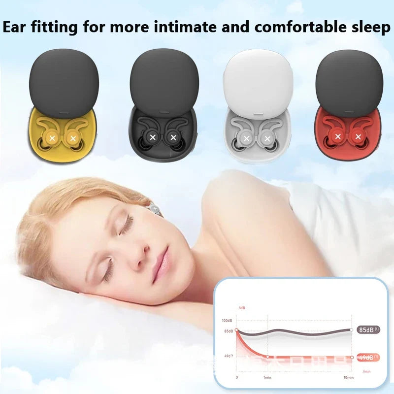 HNKMP Silicone Earplugs | Waterproof Noise Cancelling for Swimming, Sleeping, Diving and Surf