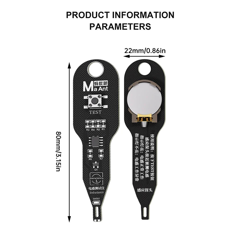 M093 Inductance Tester | Motherboard Coil Fault Detection Tool