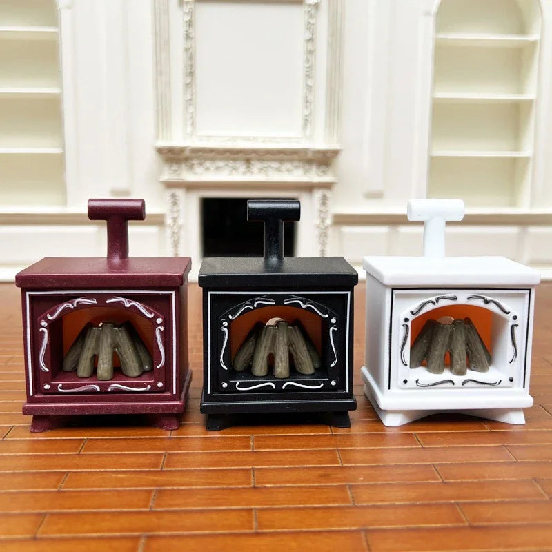 LED Mini Fireplace Night Light | Creative Home Decoration