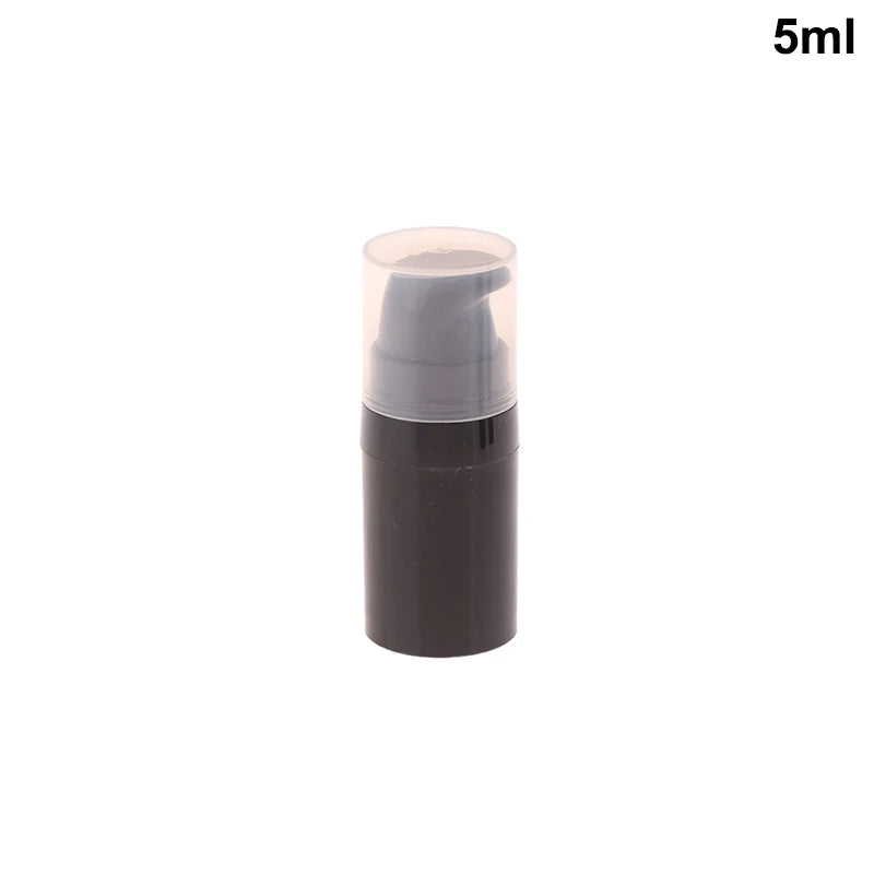 Refillable Airless Pump Bottles for Travel | Vacuum Lotion Containers 5ml 10ml 15ml